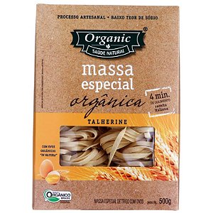 Macarrão Espaguete Orgânico Organic Com Ovos 500G