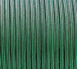 Paracord 550 Striped Green