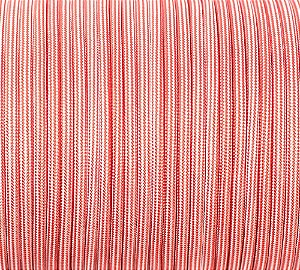 Paracord 550 Striped Red&White