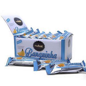 Bananinha Cremosa Prime (Sem Açúcar) – Display com 24 unidades de 30 gr