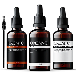 Kit Capilar Premium 30ml - Ojon, Castor e Alecrim