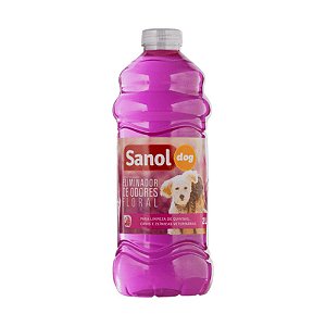 Eliminador de Odores Floral 2L - Sanol Dog - Excelente