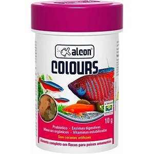 Ração Para Peixe Alcon Colours 10g