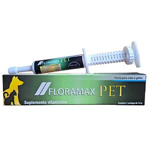 Floramax 14g Probiótico para Cães e Gatos: Aumente o Bem-Estar Intestinal do Seu Pet