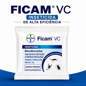 Ficam VC 15g- Mata Escorpião, Mosquito E Barata - Bayer