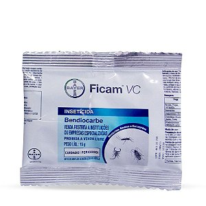 Ficam VC 15g- Mata Escorpião, Mosquito E Barata - Bayer