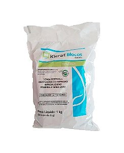 Klerat Bloco 1kg Isca Atrativa Eficaz Ratos Ratazanas Camundongos