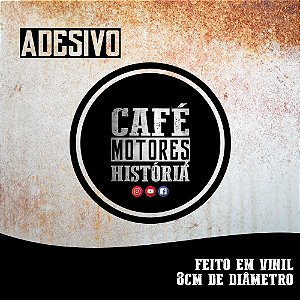 Adesivo Café, motores e história