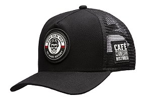 Boné Trucker Born to be wild - Preto