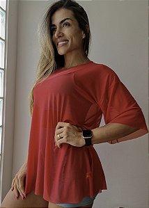 Blusa Tule | Vermelha