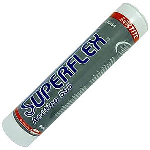 Loctite Superflex SI 585 280GR - Silicone Transparente (Acético) - Limpeza  de Superfícies