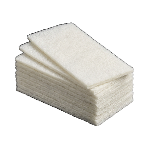 Fibra branca macia para vidros (pacote de 10 unidades) - (Ref.: F1M261)