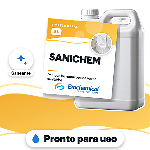 Sanichem - Desincrustante de vasos sanitários e mictórios - 05 L