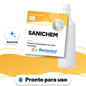 Sanichem - Desincrustante de vasos sanitários e mictórios - 01 L
