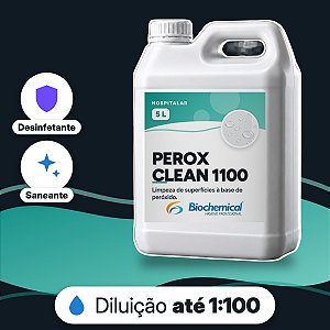 Perox Clean 1100 - Desinfetante para superfícies a base de peróxido de hidrogênio - 05 L