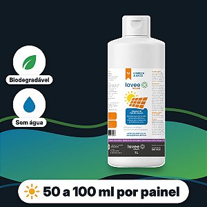 Lavee Limpeza Seco Sistemas Fotovoltaicos - 1ltr