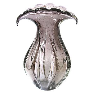 Vaso de Decoração em Murano - Ametista - Ly - Tam M