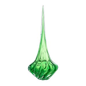 Gota de Decoração em Murano - Verde Esmeralda - Ball - Tam M