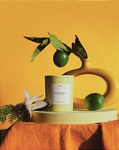 Vela Aromática Sunny Bay BLOOM - Neroli e Cypress
