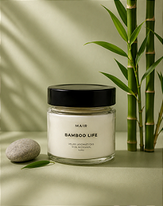 Vela Aromática Bamboo Life CLASSIC - Bambu e Menta