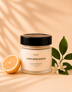 Vela Love Bergamota CLASSIC - Mexerica e Neroli