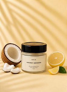 Vela Coconut Lemonade CLASSIC - Coco e Limão
