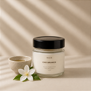 Vela Chá Branco CLASSIC