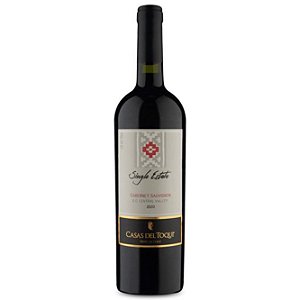 Vinho Chileno Tinto Seco Cabernet Sauvignon Single Estate Casas del Toqui 750ml