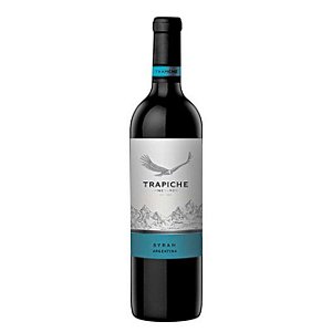 Vinho Argentino Fino Tinto Seco Syrah Trapiche Vineyards 750ml