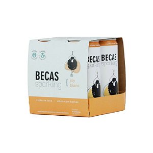 Pack com 4 Becas Sparkling Joy Blanc Casa Valduga 269ml