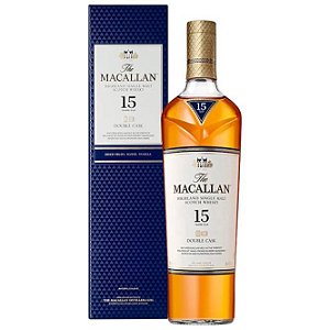 Whisky Escocês The Macallan Double Cask 15 anos Single Malt Scotch Whisky 700ml