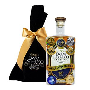 Cachaça Extra Premium Carvalho Americano 10 anos Dom Tápparo 750ml