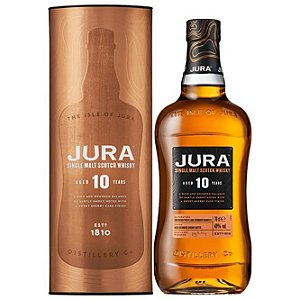 Whisky Escocês Jura 10 Anos Single Malt Scotch 700ml