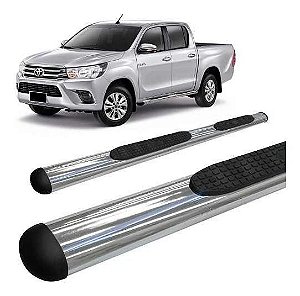 Estribo Oval Hilux 2016 E 2017 Cromado