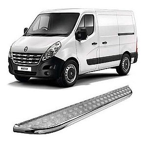 Estribo Lateral Cromado Renault Master L1h1 Lado Passageiro