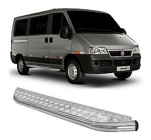 Estribo Fiat Ducato Lado Passageiro Teto Baixo Cromado