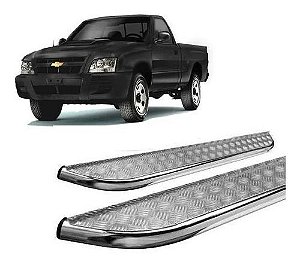 Estribo Oval S10 S-10 1995 A 2011 Cabine Simples Cromado