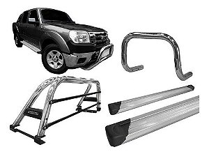 Kit Quebra Mato|estribo Pl|sant Antonio Ranger 97 A 12 Cromo