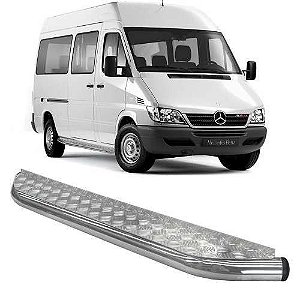 Estribo Chapa Sprinter Cromado