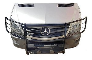 Para-choque De Impulsão Sprinter 313 E 413 Cor Preta