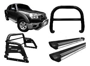 Kit Quebra Mat_estribo Pe_sant Antonio H3 Ranger 97/12 Preto