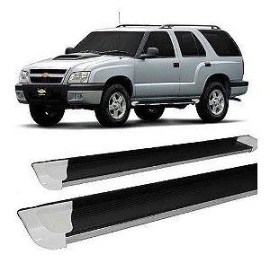 Estribo Alumínio Blazer 1995 A 2011 Personalizado Branco
