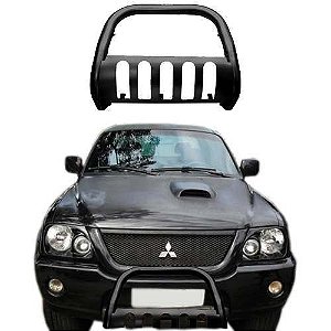 Para-choque De Impulsão L-200 Gl/gls Com Protetor Preto