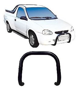 Para-choque De Impulsão Quebra Mato Pick Up Corsa Preto