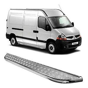 Estribo Lateral Cromado Renault Master L2h2 Lado Passageiro