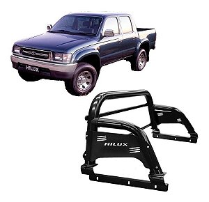Santo Antônio Hilux Cabine Dupla 1998 A 2004 H3 Preto