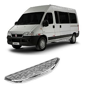 Estribo Chapa Cromado Fiat Ducato Lado Motorista
