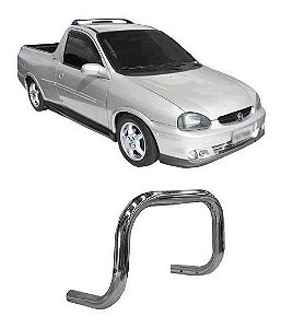 Para-choque De Impulsão Pick Up Corsa Cromado