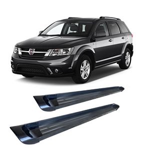 Estribo Freemont Plataforma De Aluminio Preto