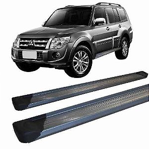 Estribo Pajero Full Plataforma De Alumínio Prata 2008/2020